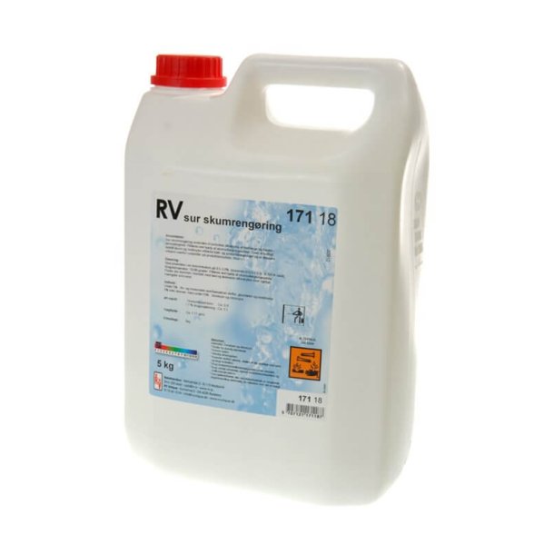 RV surt skumrengring 5 ltr.